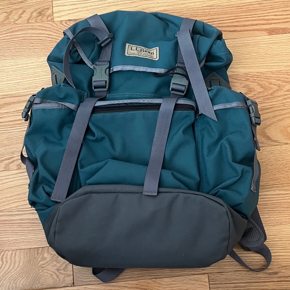L.L. Bean Vintage Teal Backpack